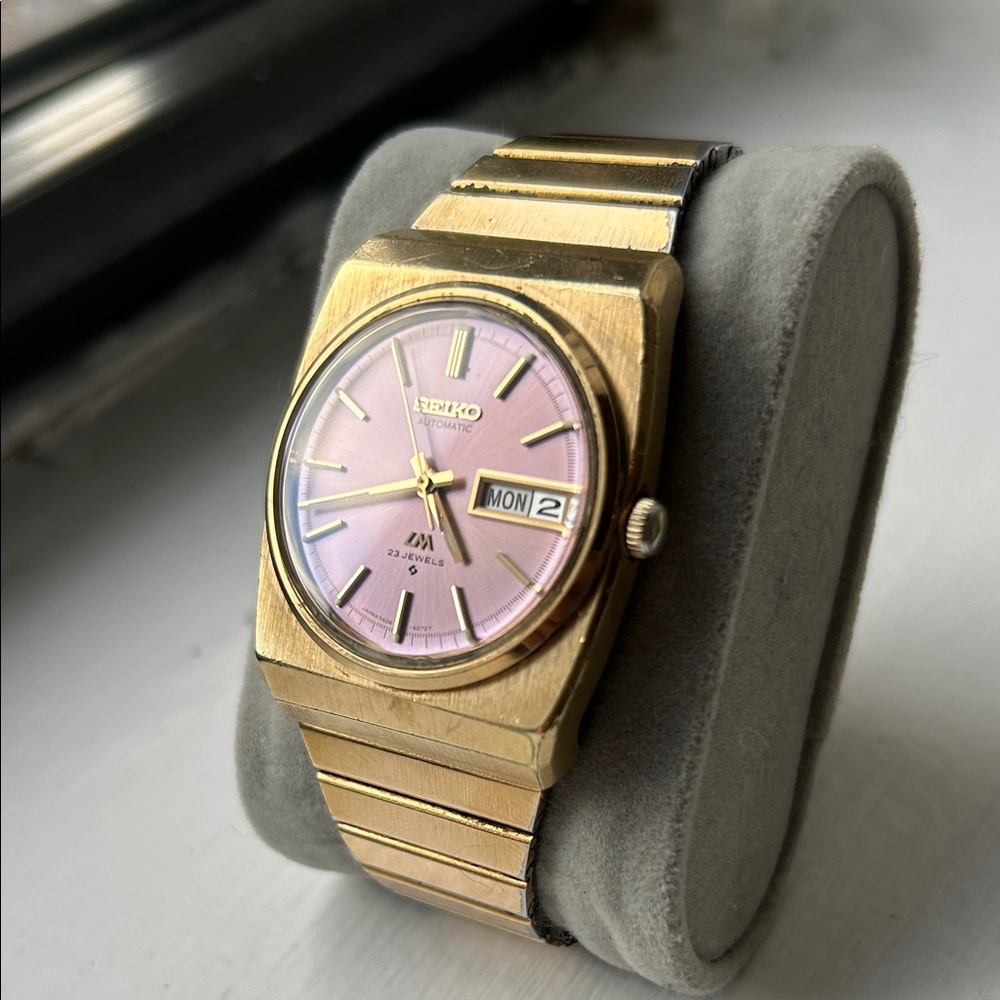 Seiko Lord Matic Gold Tone Watch
